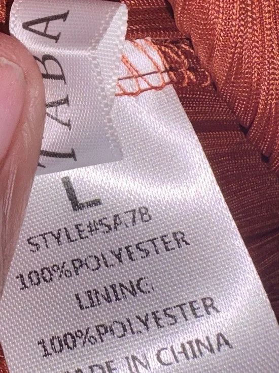 ✨ Taba Rust Fringe Skirt | Size L | NWOT | Boho Western Statement ✨ - Picture 4 of 5